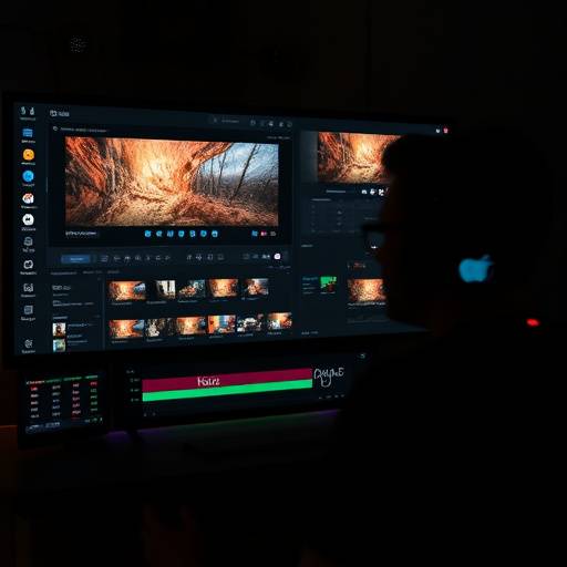 Capture d'√©cran de l'interface du logiciel DaVinci Resolve, montrant les outils d'√©talonnage des couleurs.