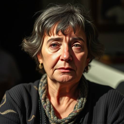 Portrait d'Agn√®s Varda, r√©alisatrice de la Nouvelle Vague fran√§aise.